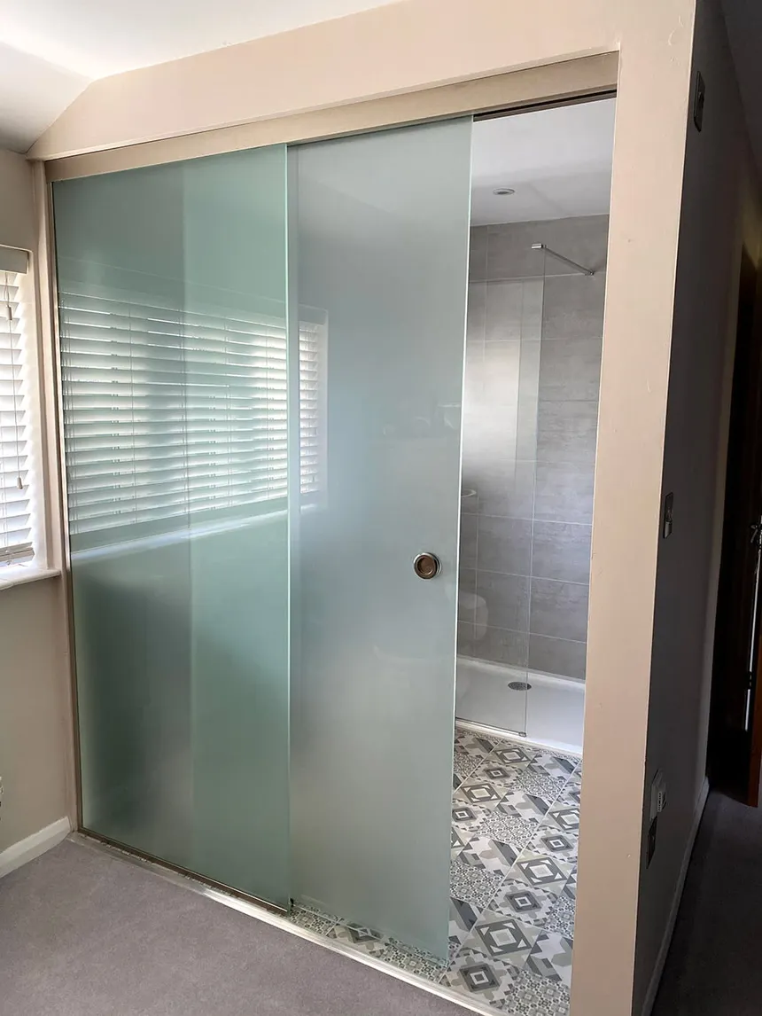 Frosted Glass Divider – Markham, ON