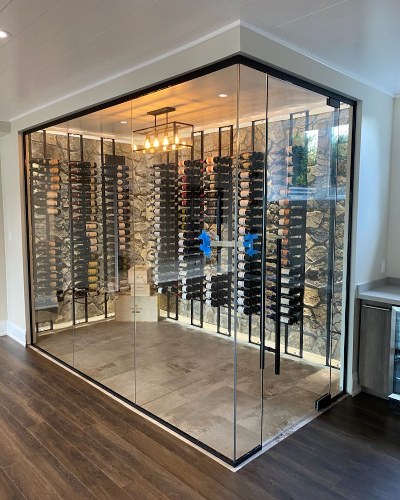 Framed Glass Living Wall – Toronto, ON